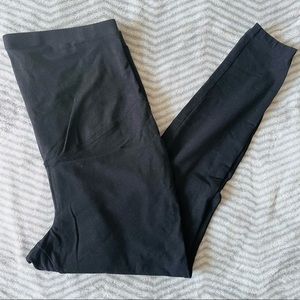 Old Navy Maternity Black Jersey Leggings Full Panel XL